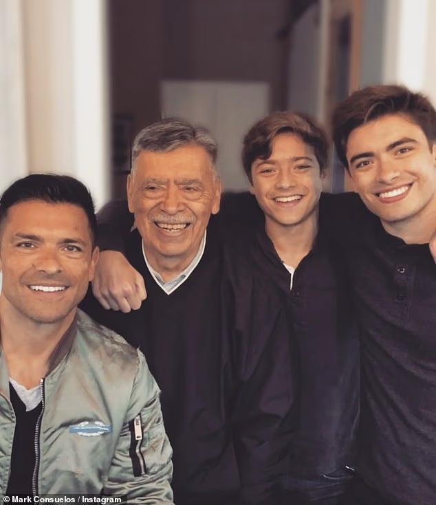 Mark Consuelos announces death of his father Saul as emotional Kelly ...