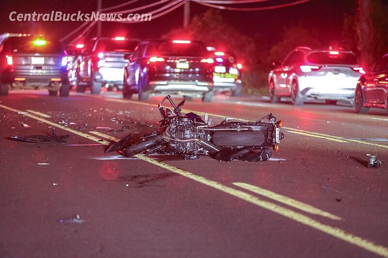 Motorcyclist, driver injured in 3-vehicle crash on Route 309 Saturday ...