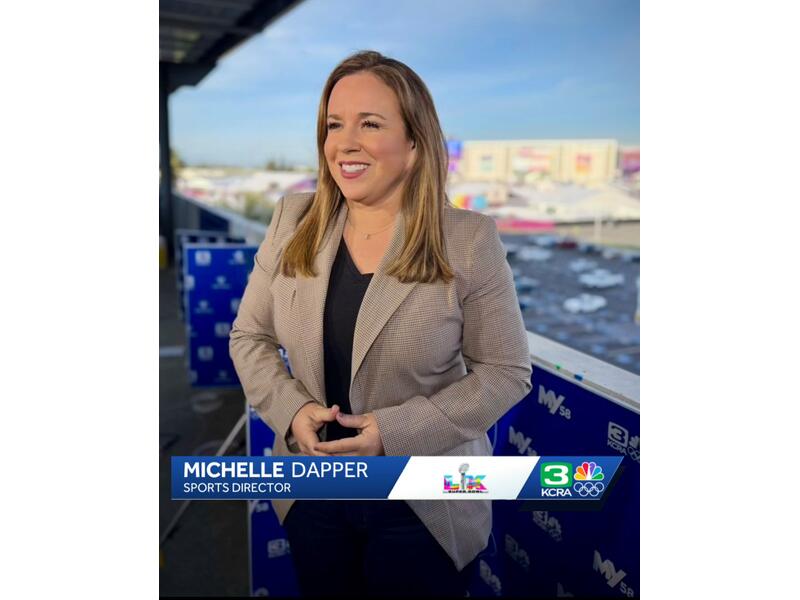 KCRA 3 Names Michelle Dapper Sports Director - NewsBreak