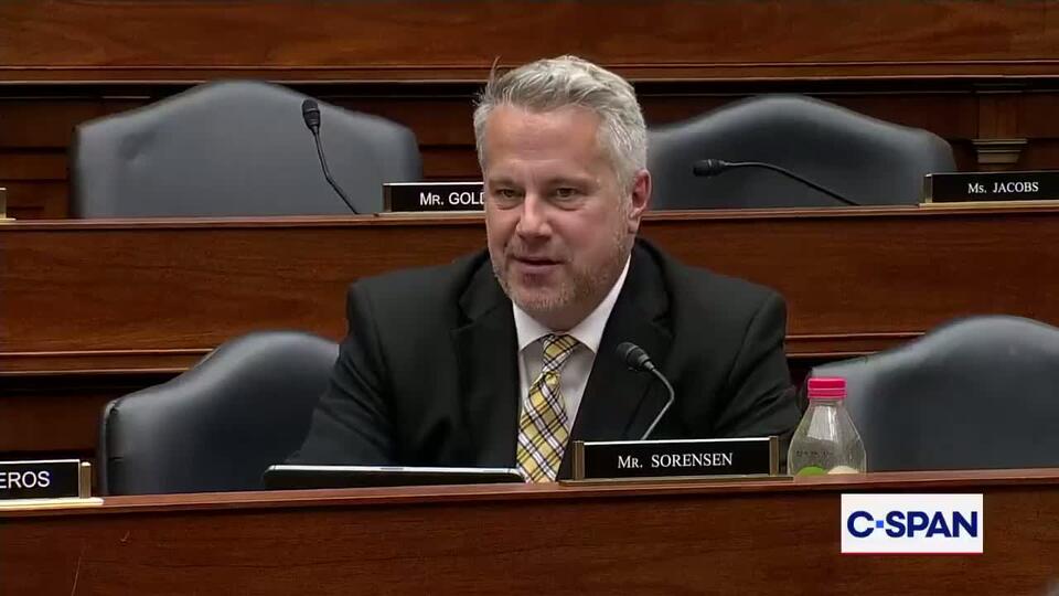 REP. SORENSEN TO SEC. HEGSETH: "Gay kids like me, they don't want to go into the Army. They don't want to go into the Navy, because you don't care for them." - NewsBreak