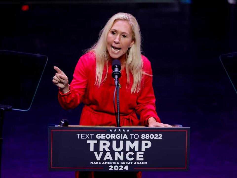 Marjorie Taylor Greene says Covid vaccines may be responsible for ‘all