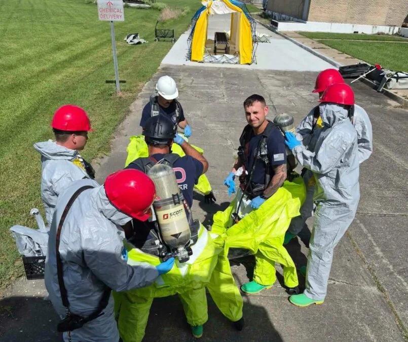 Houma Fire Department leads multi-agency hazardous materials training ...