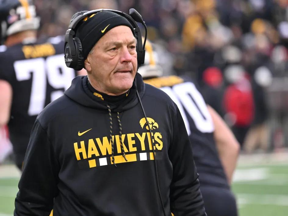 Iowa coach Kirk Ferentz and Hawkeyes assistant suspended after NCAA