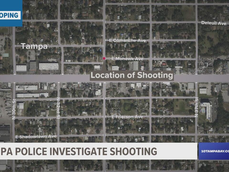 Man hospitalized as Tampa Police investigate shooting