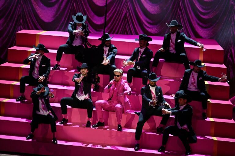 Ryan Gosling brings pink-washed Kenergy to the Oscars - NewsBreak