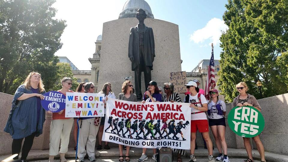 Women’s Equality Day marked with Springfield locals joining national relay