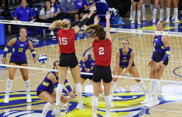 ‘Unreal experience’: SDSU volleyball revels in hosting No. 1 Nebraska in loss