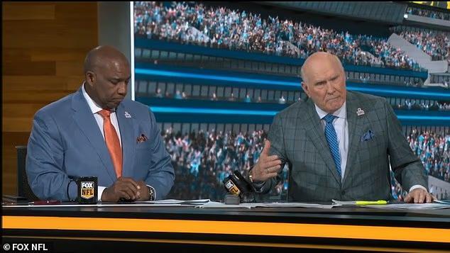 Bradshaw sparks chaos on Fox set as he knocks cup of coffee over fellow ...