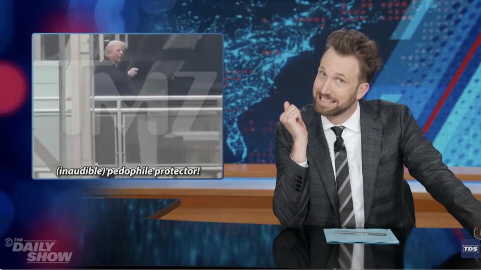‘The Daily Show’ Zeroes In on Trump’s Epstein Problem
