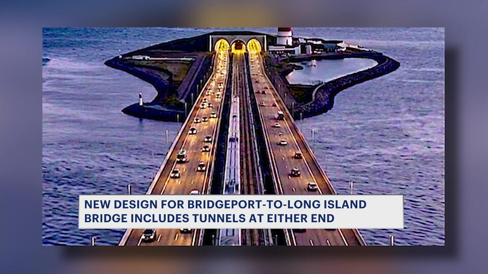 Updated Bridgeport to Long Island bridge plan adds tunnels to protect shorelines