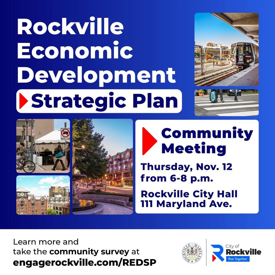 📢 Nov. 12 meeting to shape Rockville’s economic future - NewsBreak