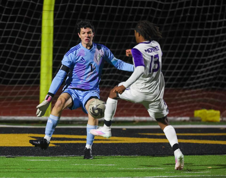Two 2nd half goals by Davis spark No. 14 Monroe boys soccer over ...