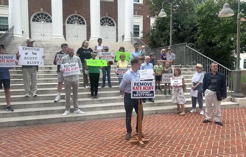 Petition calls for Kate Acuff’s removal from school board