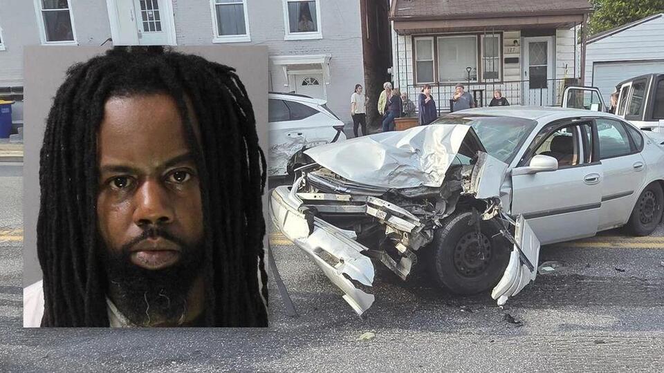 Harrisburg man crashes into several cars during high-speed chase ...