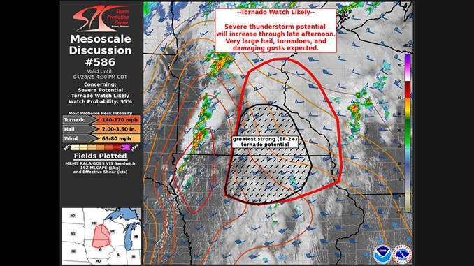UPDATE: Showers & Thunderstorms Continue Overnight; Severe Weather ...