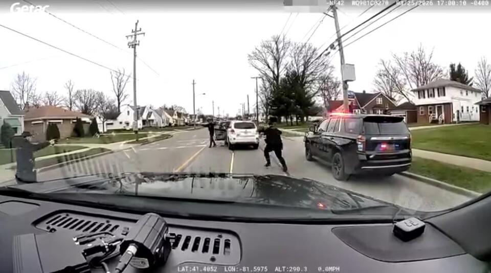 Garfield Heights police use Grappler to stop wanted suspect in stolen ...