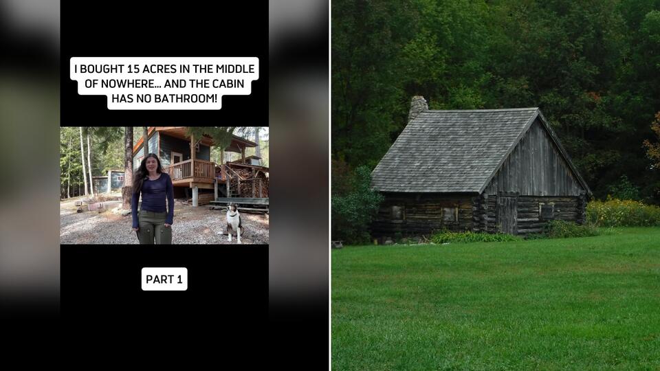 Woman Spends Her Life Savings on a 15 Acre British Columbia Cabin, Then ...