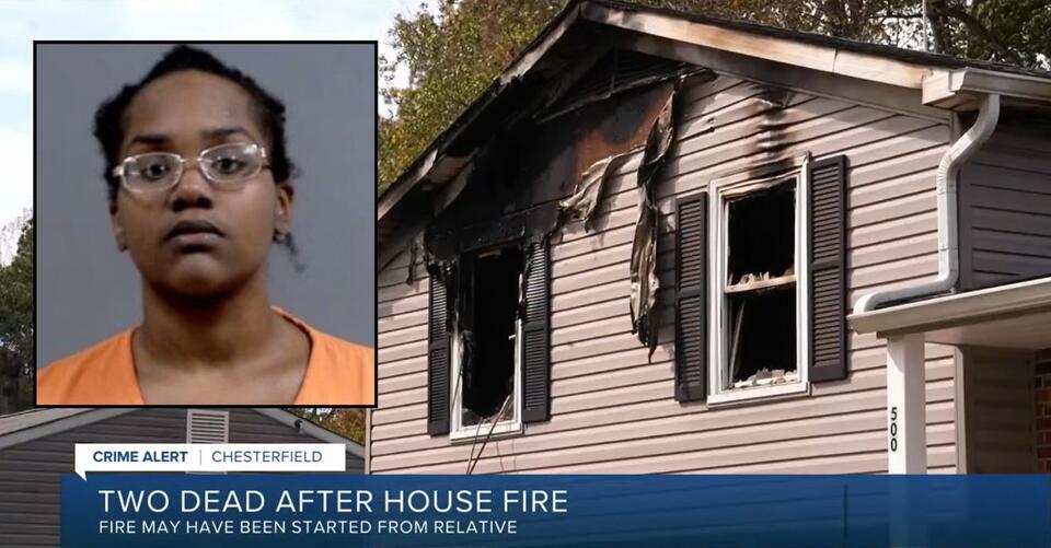 Woman set house fire that killed her grandmother, great-aunt after she ...