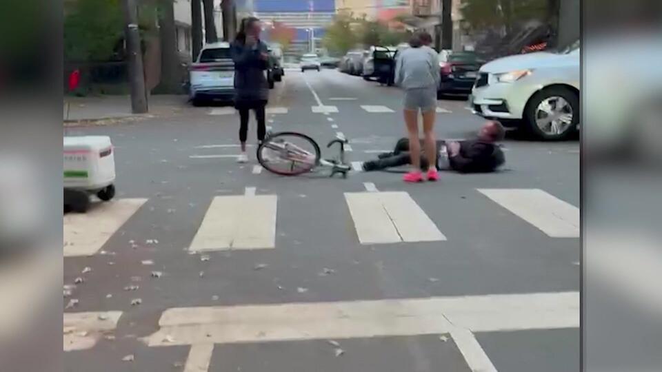 New Jersey cyclist sues after delivery robot ‘hit-and-run’ leaves him ...
