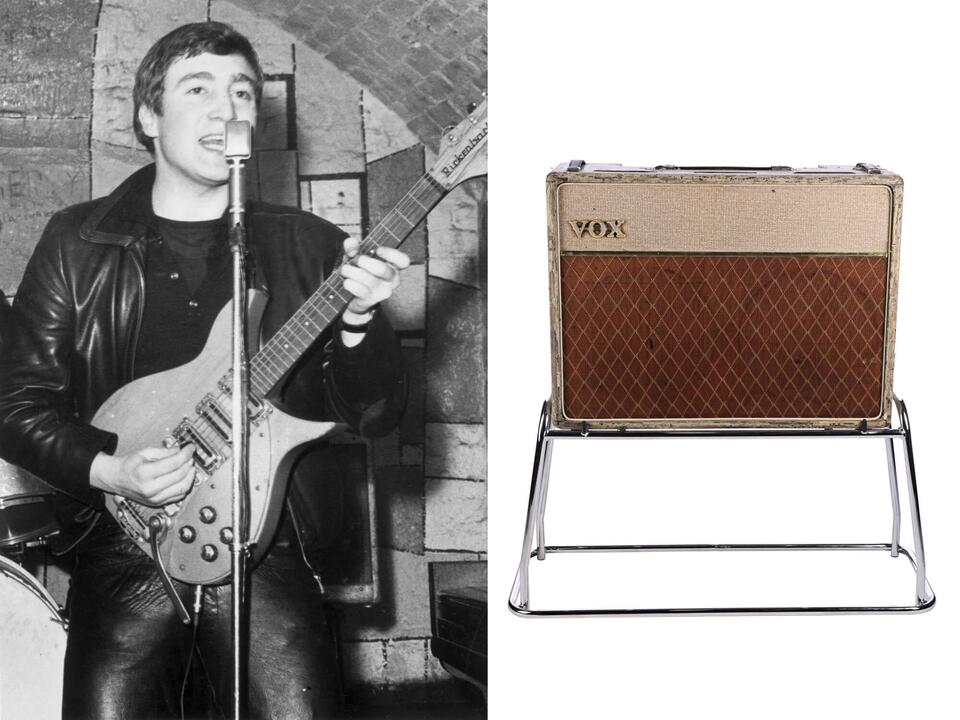 “It was the firstever Vox amp he used as part of The Fab Four” Vox
