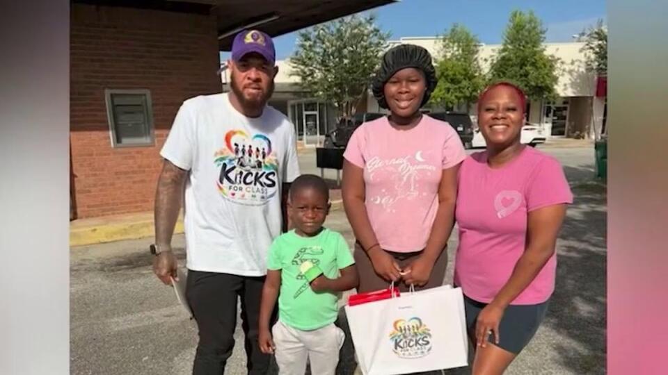 Kicks for Class provides new shoes in Gwinnett County