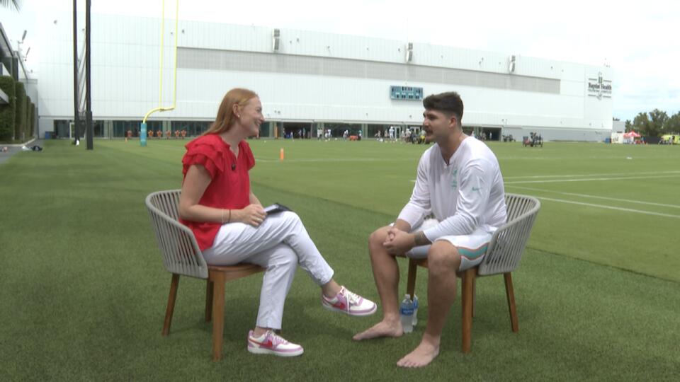 Miami Dolphins rookie linebacker Jacob Rodriguez is living out a dream ...
