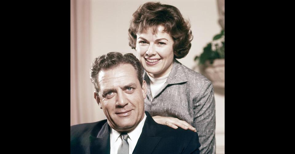 Raymond Burr and Barbara Hale were still close friends before Burr's ...
