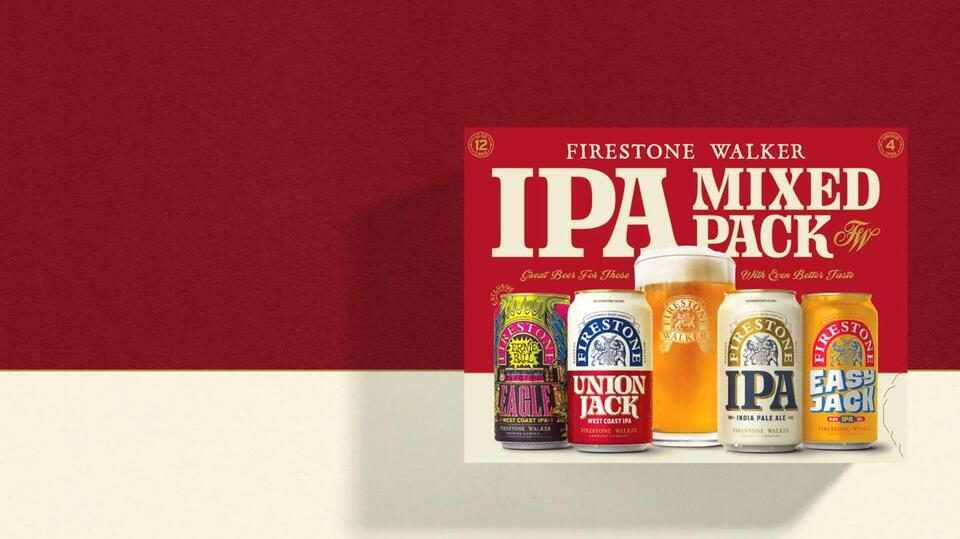 Easy Jack & Electric Eagle Featured in New Firestone Walker IPA Mixed Pack