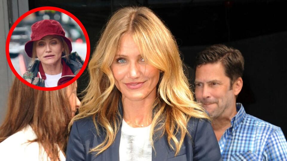 Cameron Diaz, Known For Evoking Effortless Glam, Looks Unrecognizable