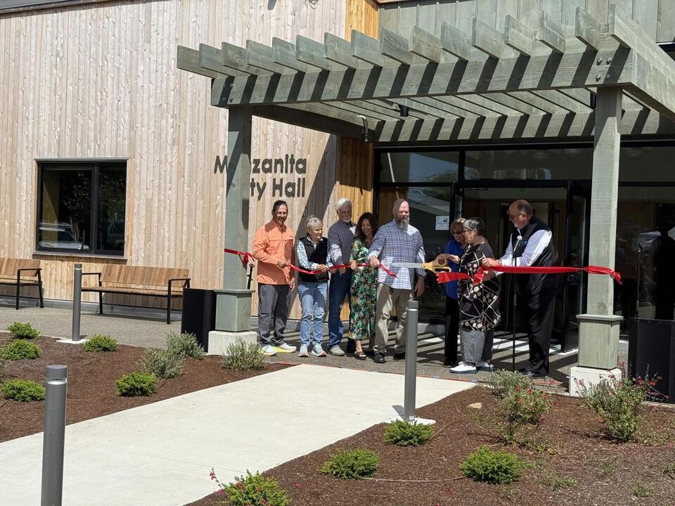 Manzanita city hall opens for business - NewsBreak