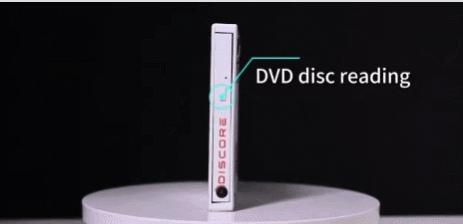 DISCORE 9-in-1 Docking Station with a DVD Drive