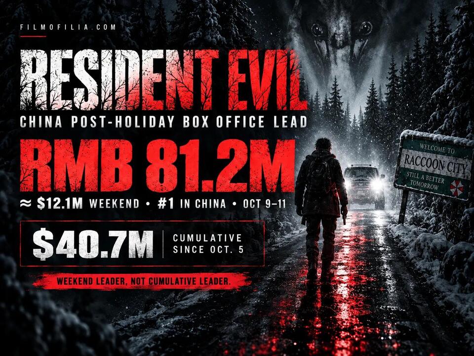 Resident Evil Takes China’s Post-Holiday Box Office Lead - NewsBreak