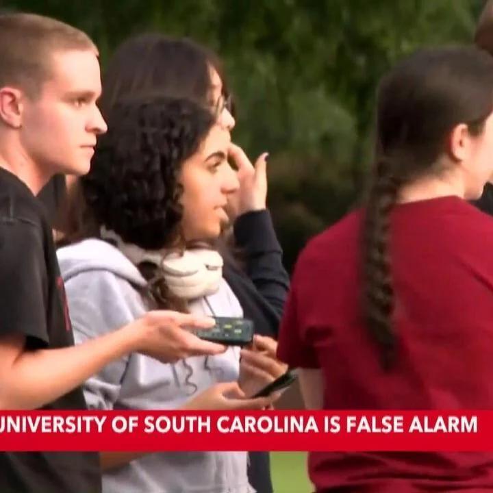 University of South Carolina alert states there is no evidence of ...