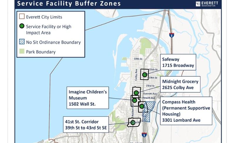 “No sit, no lie” zones added in Everett - NewsBreak