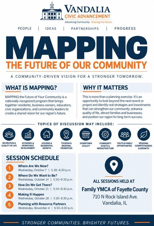 First of Five Rural Mapping Sessions Hosted by Vandalia Civic ...