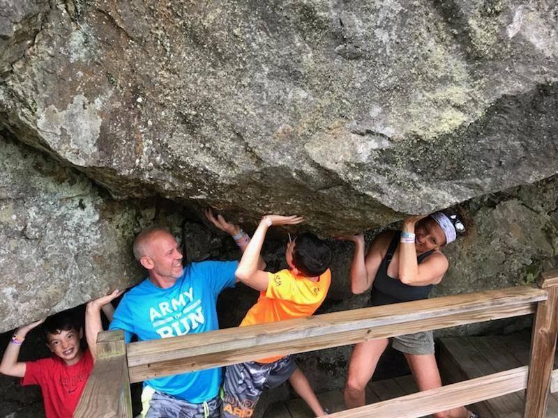 80-Ton ‘Mysterious Hanging Boulder’ Falls on New Hampshire Trail ...