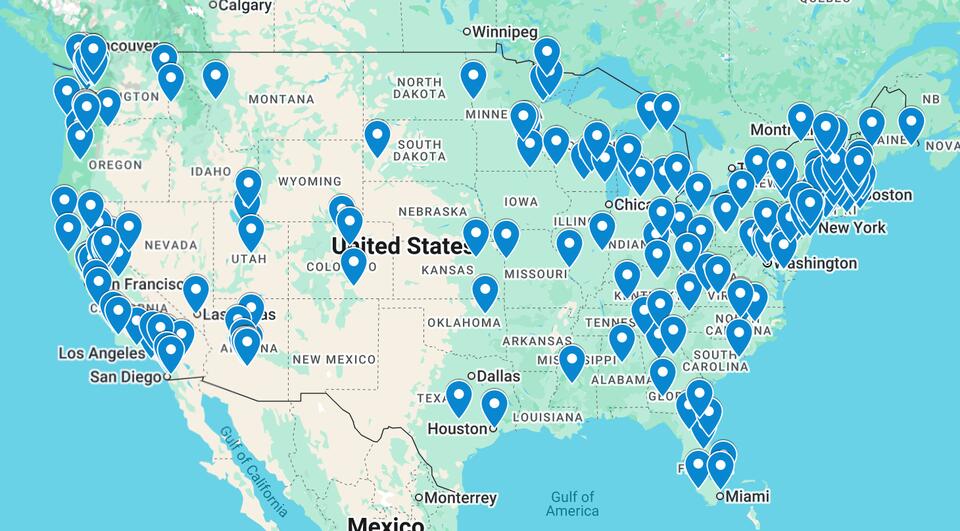 MAP: Minneapolis General Strike Movement Spreads to 250 Cities on ...