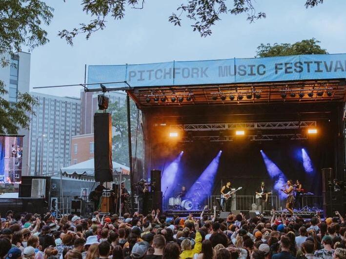 The streaming schedule for Pitchfork Music Festival 2023