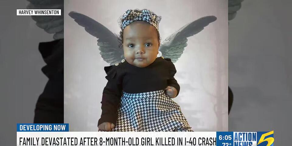 Baby girl killed in I-40 crash identified, family launches GoFundMe for ...