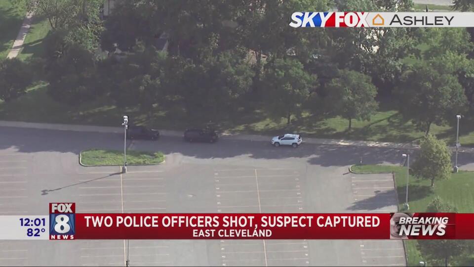 I-Team: Suspect in custody after 2 East Cleveland officers shot, 2 ...