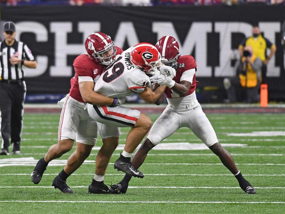 Alabama vs. SEC championship game point spread Tide an