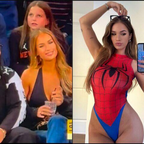 Druski Takes OnlyFans Model Sky Bri to Lakers-Knicks Game - NewsBreak