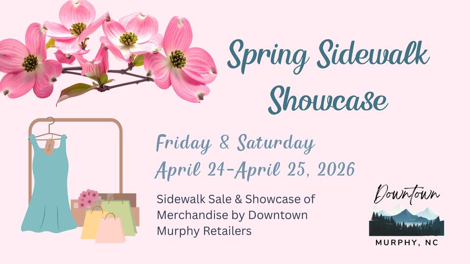 📅 Spring Sidewalk Showcase in Downtown Murphy April 24–25 - NewsBreak