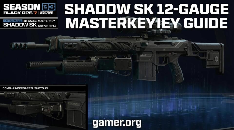 Warzone Shadow SK 12‑Gauge Masterkey: How to Unlock It and Is It Worth ...