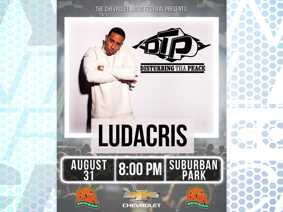 Ludacris rolling out to perform at the Great New York State Fair