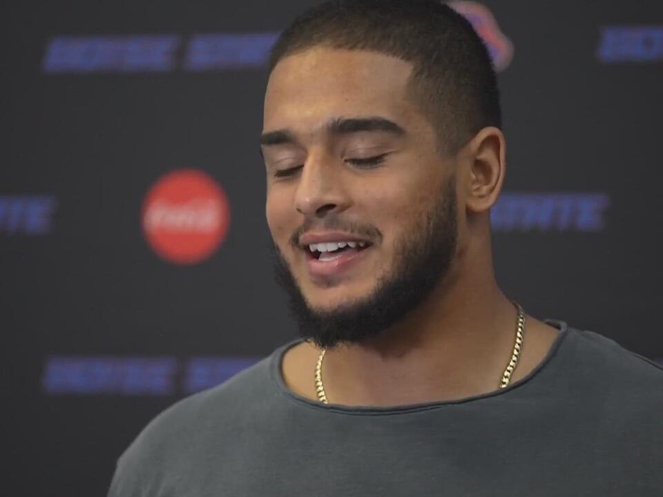 Ahmed Hassanein on Boise State's 7sack night, win over Washington State