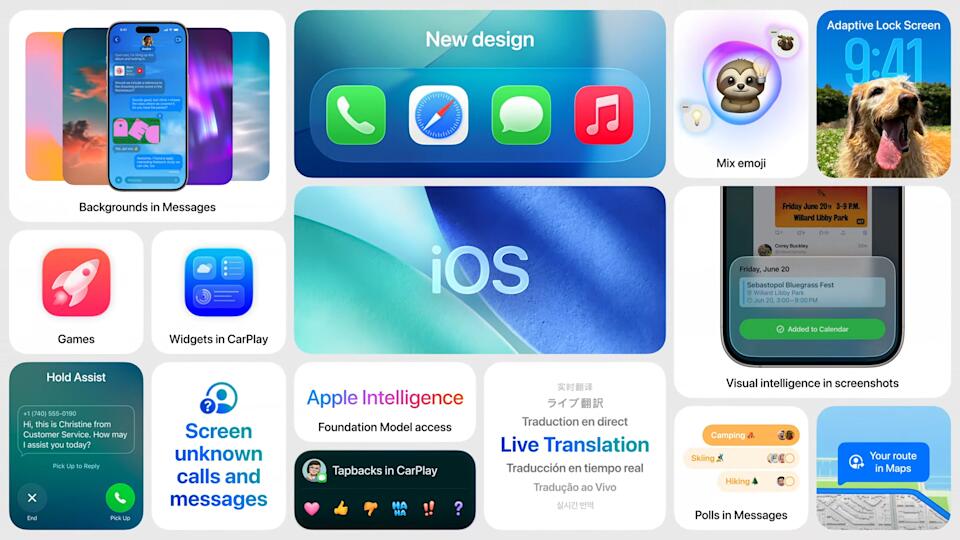 Apple released the iOS 26 public beta: Here's the full list of ...