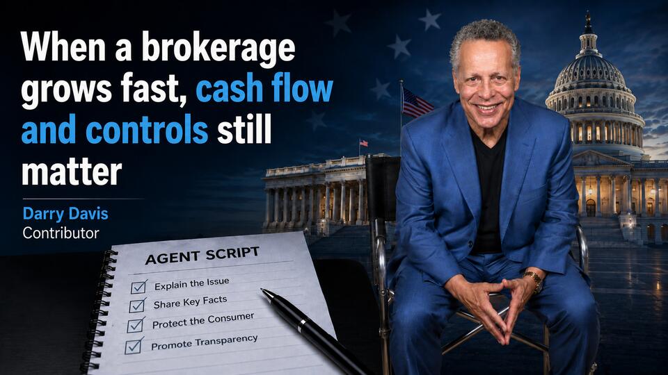 When a real estate brokerage grows fast, cash flow and controls still matter