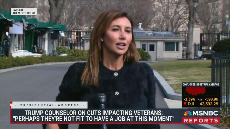 Trump Lawyer Alina Habba Says Veterans Fired from Federal Government