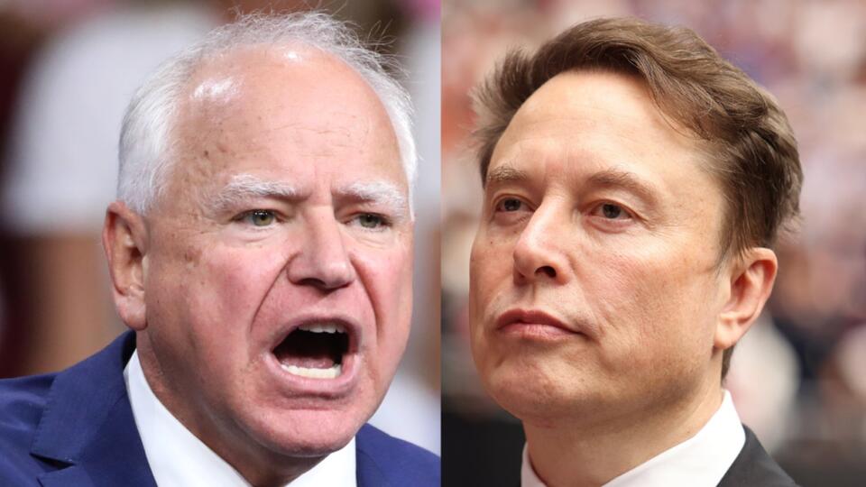 “See You in Court, Creep” — Tim Walz Fires Back at Elon Musk as xAI ...